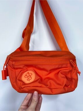 Baboon to the Moon Fannypack Bright Orange Crossbody Colorful 3L Size